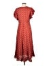 Auguste Polka Dots Red Casual Dress Size 8 - photo 2