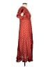 Auguste Polka Dots Red Casual Dress Size 8 - photo 4