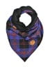 Givenchy Plaid Black Vintage Scarf One size - photo 1