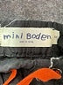 Mini Boden 100% Cotton Color Block Gray Board Shorts Size 5T - photo 3
