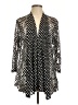 Harve Benard Polka Dots Black Kimono Size L - photo 1