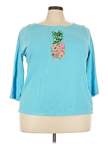 Talbots Outlet 3/4 Sleeve T-Shirt (view 1)