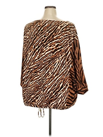 MICHAEL Michael Kors Long Sleeve Blouse (view 2)