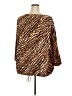 MICHAEL Michael Kors Brown Long Sleeve Blouse Size 3X - photo 2