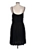 Halogen Solid Black Cocktail Dress Size L (petite) - photo 2