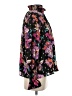 Fate 100% Polyester Floral Black Long Sleeve Blouse Size S - photo 4