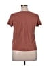 Max Studio Brown Short Sleeve T-Shirt Size XL - photo 2