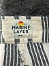 Marine Layer Stripes Silver Casual Pants Size S - photo 4