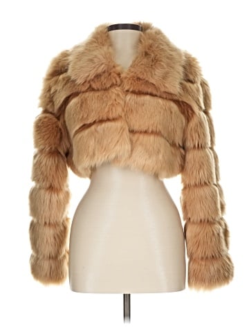 Swank Faux Fur Jacket (view 1)