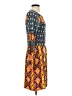 Hale Bob Print Orange Casual Dress Size S - photo 4