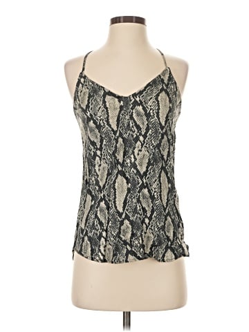 Lavender Brown Sleeveless Top (view 1)