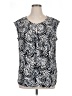 Kasper Black Sleeveless Blouse Size 2X - photo 1