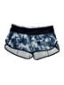 Lululemon Athletica Print Blue Athletic Shorts Size 8 - photo 1