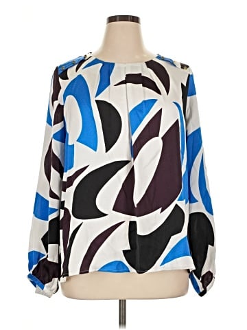 Liz Claiborne Long Sleeve Blouse (view 1)