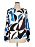 Liz Claiborne Blue Long Sleeve Blouse Size XL - photo 1