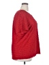 N Touch Red Short Sleeve Blouse Size 2X - photo 4