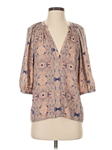 Cali Dreaming 3/4 Sleeve Blouse (view 1)