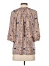 Cali Dreaming 100% Polyamide Tan 3/4 Sleeve Blouse Size S - photo 2