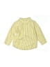 Tea 100% Cotton Stripes Yellow Long Sleeve Button-Down Shirt Size 3T - photo 1