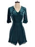 Francesca's Teal Romper Size XS - photo 1