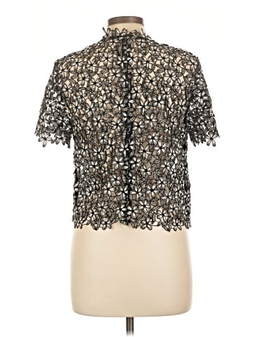 Self-Portrait Short Sleeve Blouse (view 2)