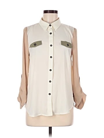 Edge Sleeveless Blouse (view 1)