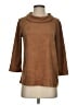 J. McLaughlin Brown Turtleneck Sweater Size S - photo 1