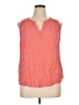 dalia 100% Rayon Red Sleeveless Blouse Size 1X - photo 1