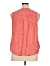 dalia 100% Rayon Red Sleeveless Blouse Size 1X - photo 2