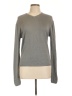 Burberry Gray Vintage Silk Blend Pullover Size L - photo 1
