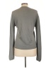 Burberry Gray Vintage Silk Blend Pullover Size L - photo 2