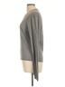 Burberry Gray Vintage Silk Blend Pullover Size L - photo 5