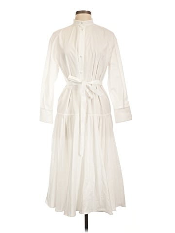 Valentino Pleated Button Down Dress (view 1)