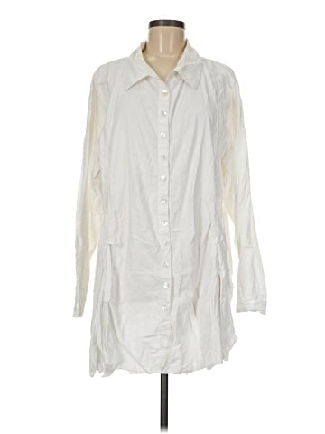 Tulip Long Sleeve Button-Down Shirt (view 1)