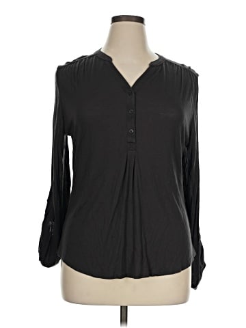 CALVIN KLEIN JEANS Long Sleeve Henley (view 1)