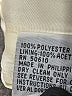 Le Suit 100% Polyester Ivory Blazer Size 10 - photo 7