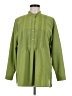 Travelsmith Green Long Sleeve Blouse Size M - photo 1