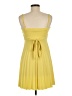Speechless Solid Yellow Cocktail Dress Size M - photo 2