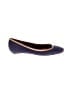 Talbots 100% Leather Color Block Purple Flats Size 8 1/2 - photo 1