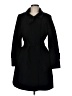 Elie Tahari Black Wool Coat Size 8 - photo 1