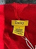 Daisy Red Casual Pants Size L - photo 4