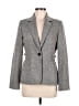 Apostrophe Tweed Gray Wool Blazer Size 6 - photo 1