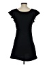 BCBGeneration 100% Polyester Solid Black Cocktail Dress Size 4 - photo 2