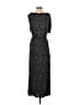 Auguste Polka Dots Black Casual Dress Size 8 - photo 2