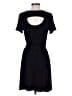 Cato Solid Black Casual Dress Size M - photo 2