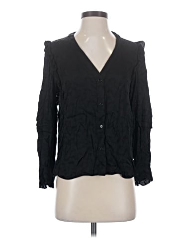 Sandro Long Sleeve Blouse (view 1)