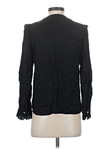 Sandro Long Sleeve Blouse (view 2)