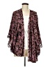 Indigo Thread Co. 100% Rayon Purple Kimono Size M - photo 1