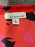 Allison Joy 100% Polyester Red 3/4 Sleeve Blouse Size L - photo 7