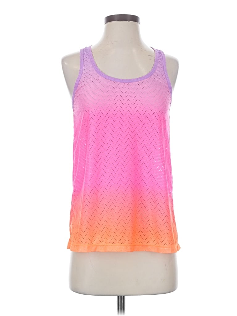 Pre-owned Unbranded Tank Top Pink Halter Neckline Tops